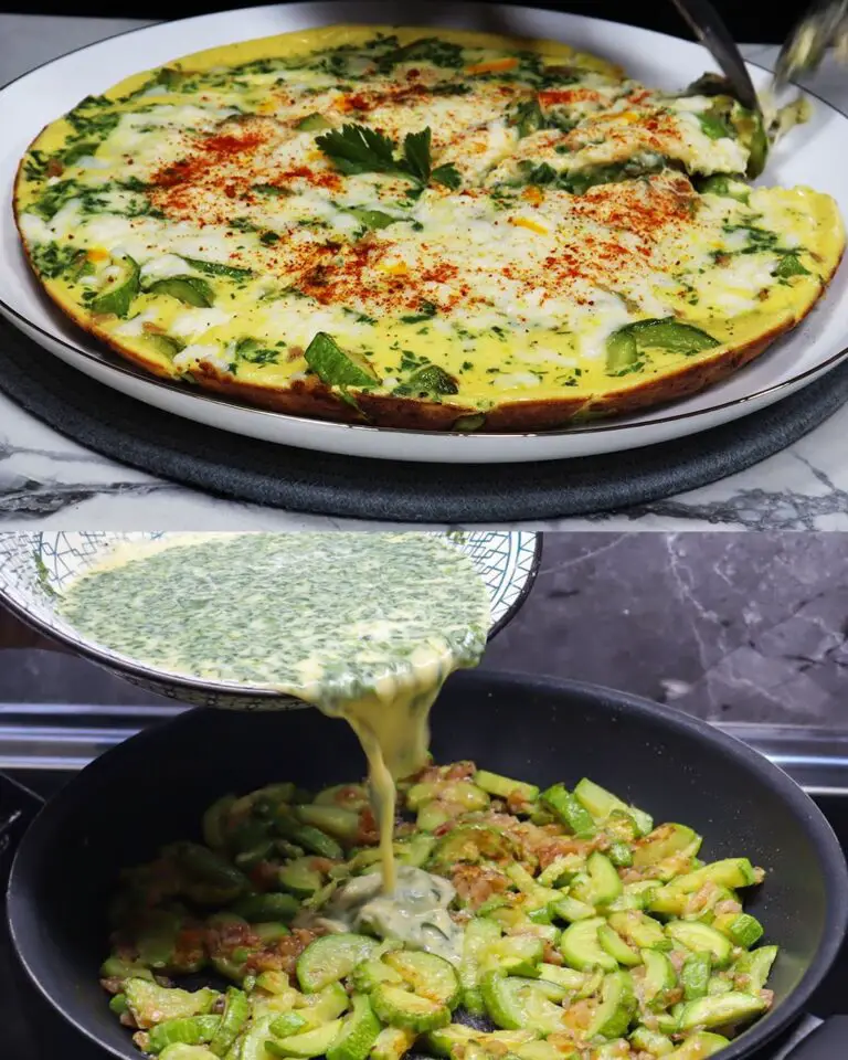 Delicious and Easy Zucchini and Egg Frittata: A Simple Three-Ingredient ...