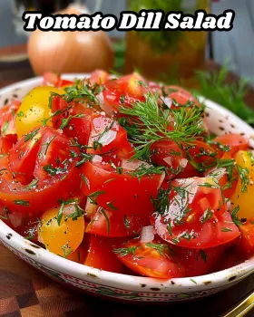 Tomato Dill Salad Recipe A Fresh and Flavorful Delight