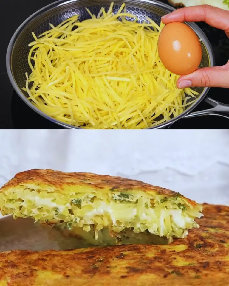 Grated Cheesy Potato and Egg Bake: A Quick and Flavorful Delight ...