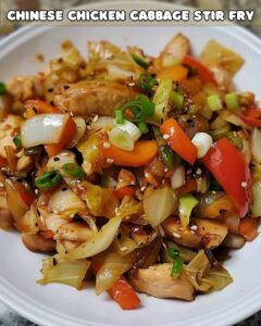 Chinese Chicken Cabbage Stir-Fry: A Quick and Flavorful Meal
