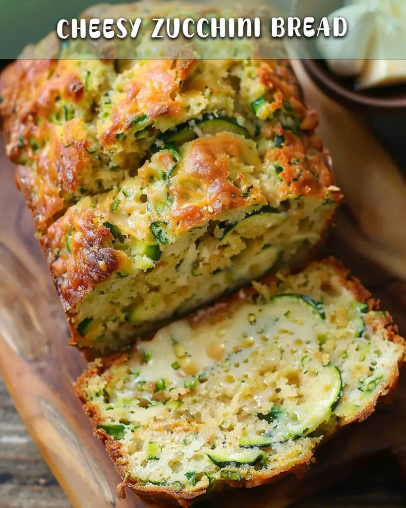 Easy Cheesy Zucchini Bread – Foodyhealthylife