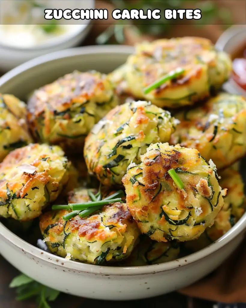 Delicious Zucchini Garlic Bites – Foodyhealthylife