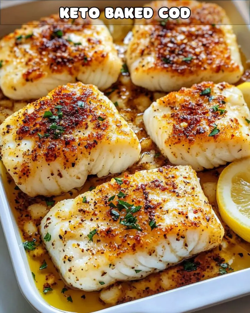 Keto Baked Cod: A Simple, Low-Carb Dinner Delight - Foodyhealthylife