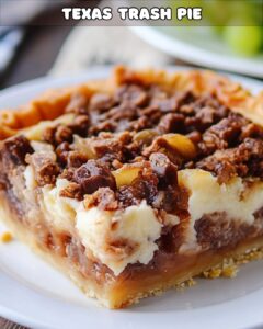 Texas Trash Pie: The Sweet and Salty Southern Treat - Foodyhealthylife