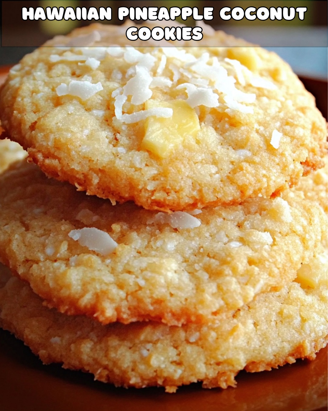 Hawaiian Pineapple Coconut Cookies: A Tropical Sweet Treat ...