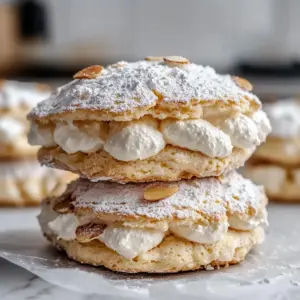 lmond Dacquoise Cream Clouds