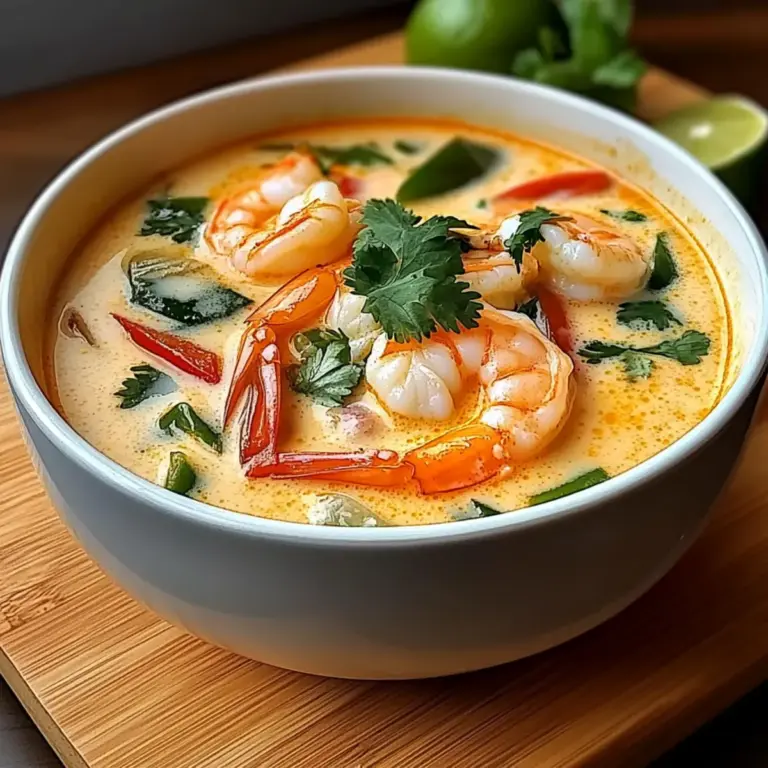 Thai Coconut Shrimp Soup