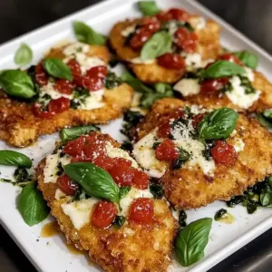 Parmesan-Basil Chicken Cutlets