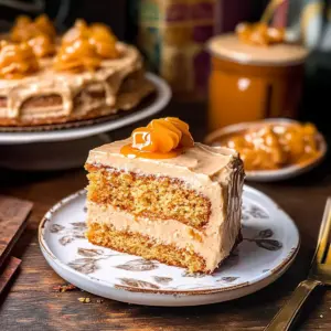 Harry Potter Butterbeer Cake
