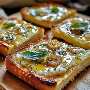 Hot Honey Garlic Bread Pizza Recipe