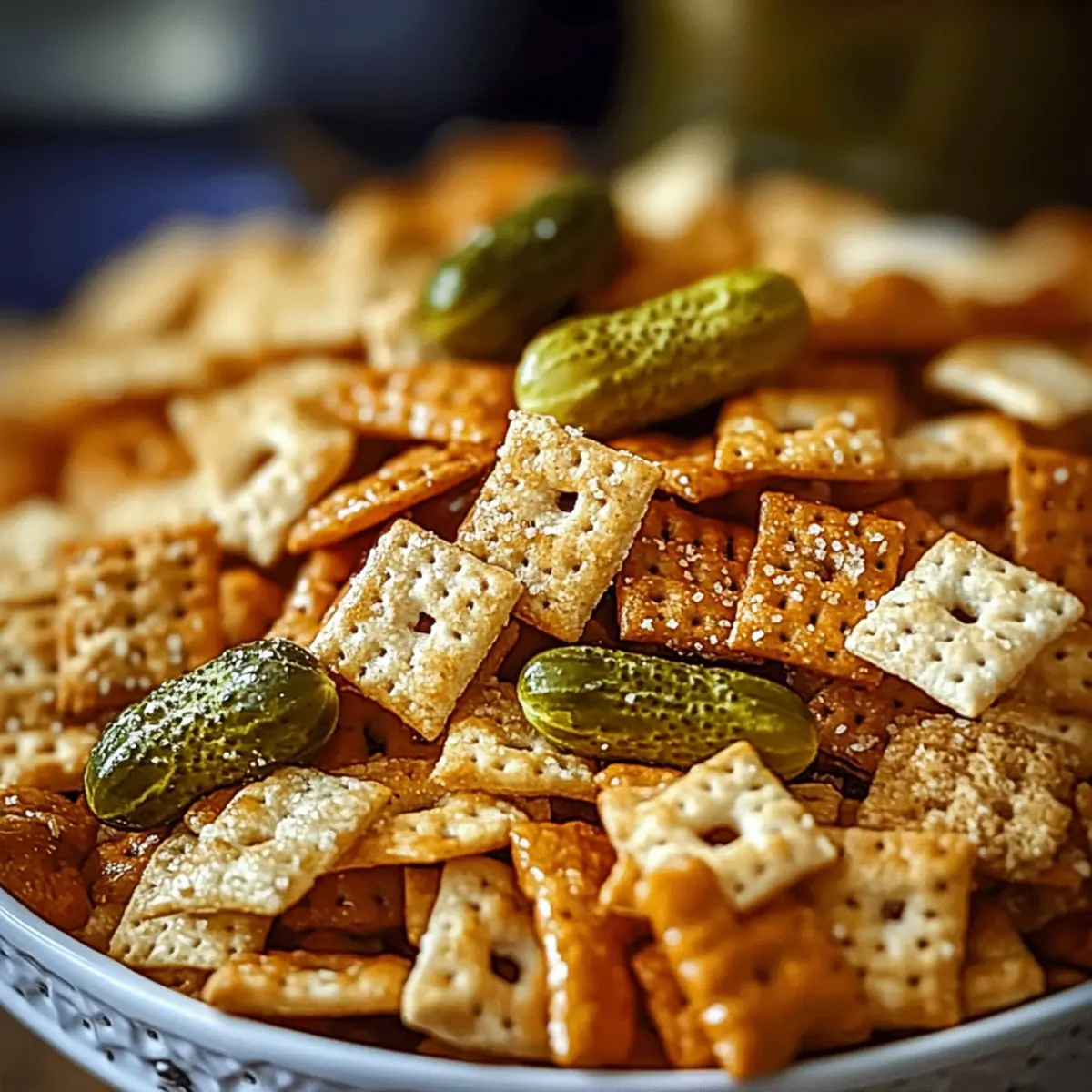 Dill Pickle Chex Mix