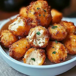 Cheesy Jalapeño Ranch Chicken Poppers