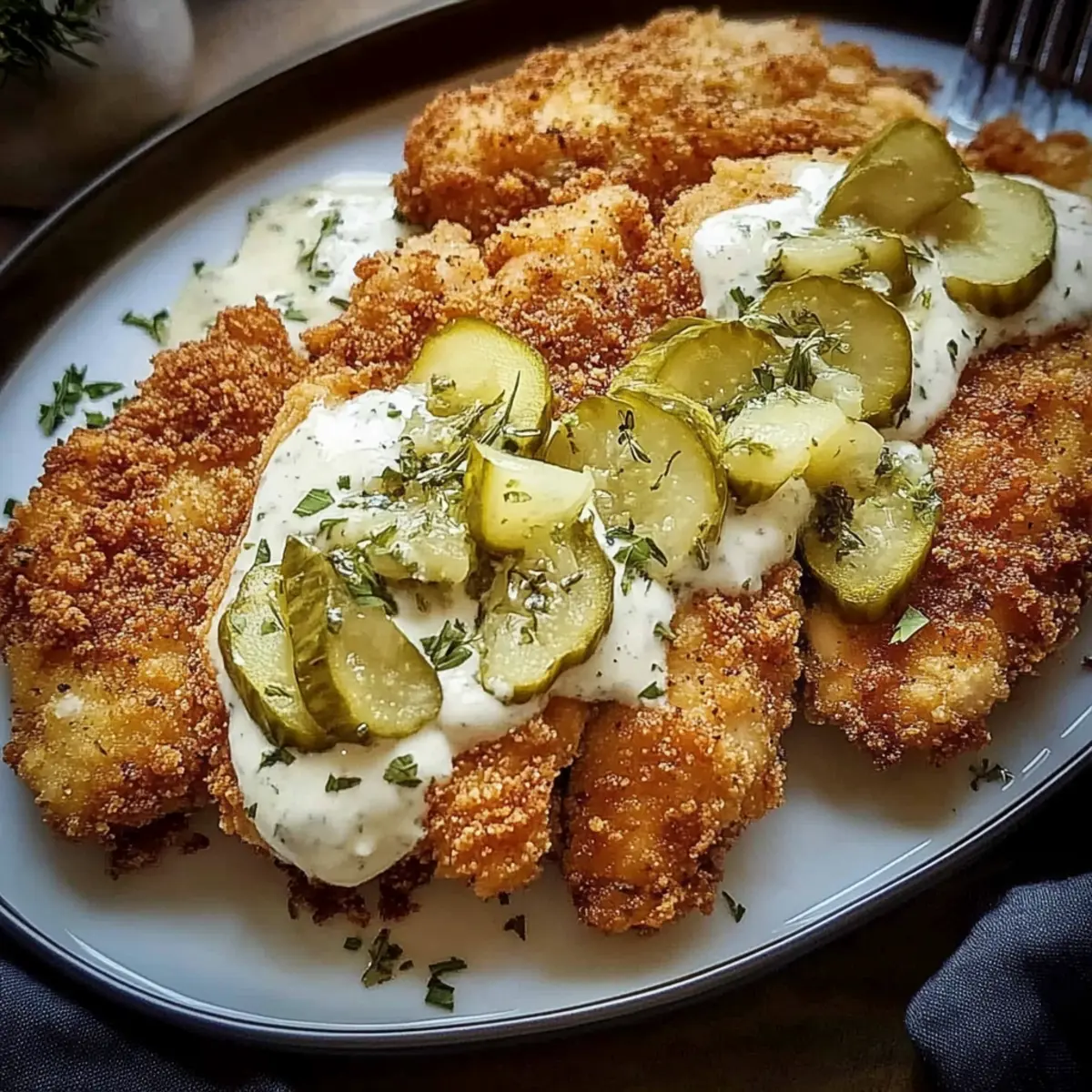 Dill Pickle Parmesan Chicken