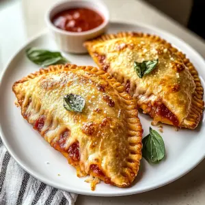 Homemade Cheesy Pizza Pockets