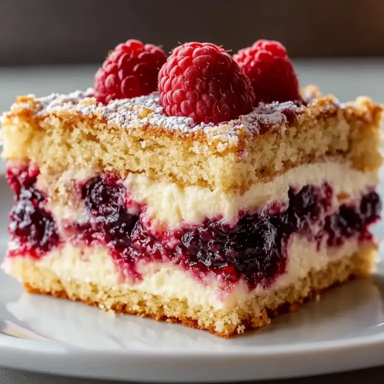 Raspberry Cream Cheese Coffee Cake