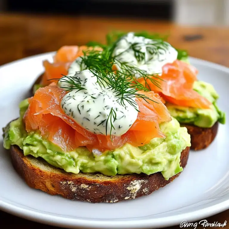 Avocado Toast with Smoked Salmon