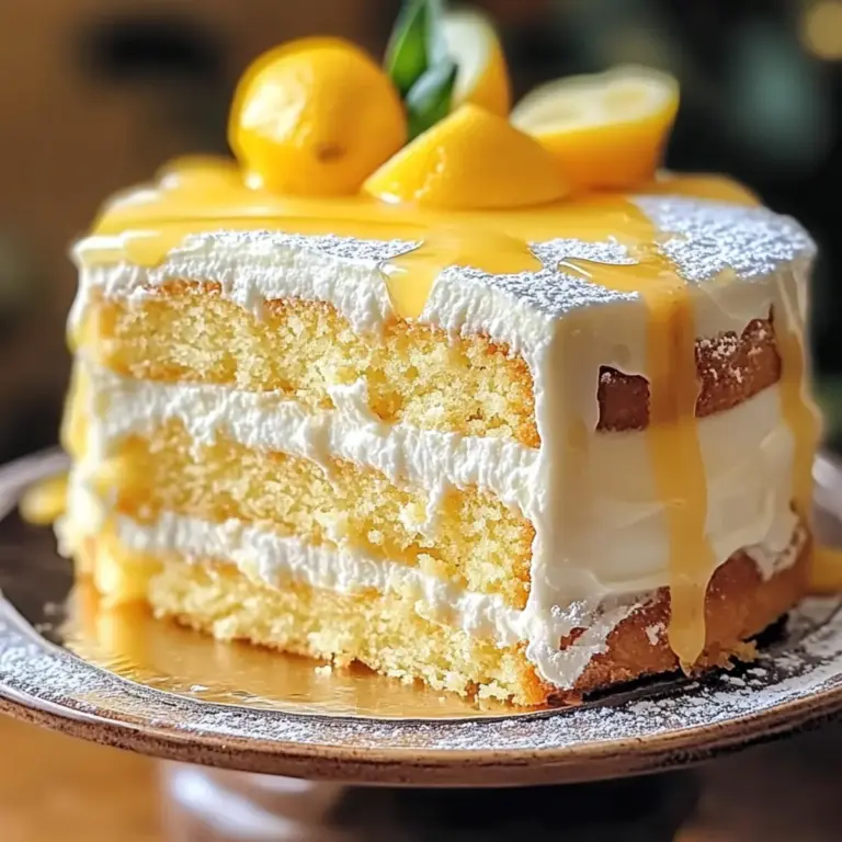 Limoncello Mascarpone Cake