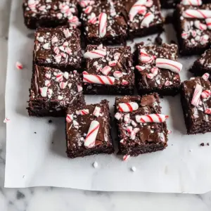 Gluten Free Peppermint Mocha Brownies