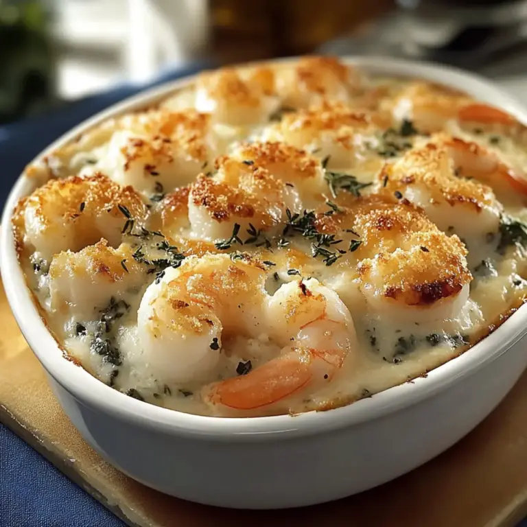 Seafood Gratin