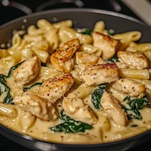 Garlic Parmesan Chicken Pasta