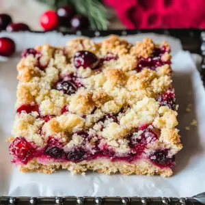 Cranberry Bars