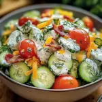 Cucumber Ranch Crack Salad