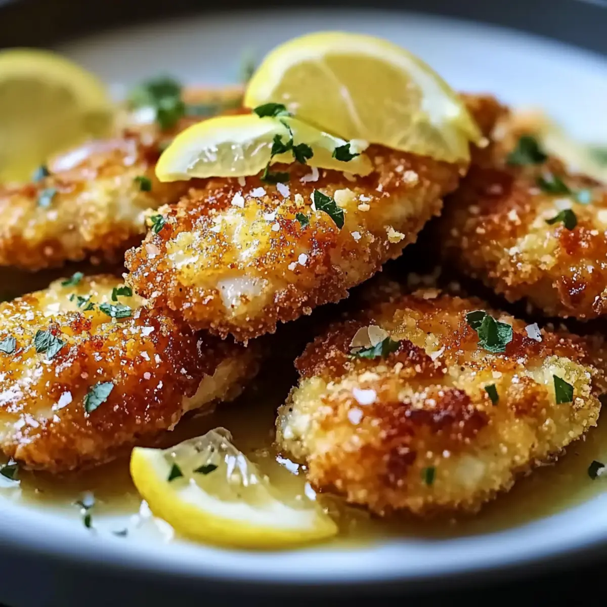 Lemon Pecorino Chicken