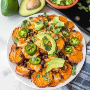 Loaded Sweet Potato Nachos