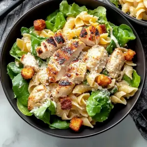 Chicken Caesar Pasta Salad