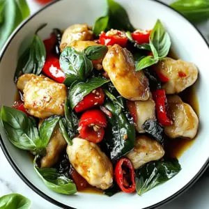 Thai Basil Chicken