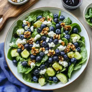 20-Minute Spinach Blueberry Salad