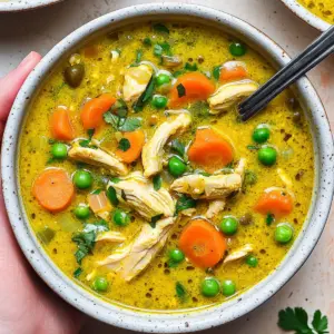 Anti Inflammatory Turmeric Chicken Soup