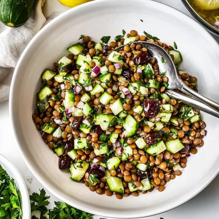 Lentil Salad